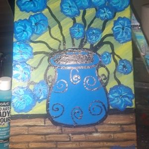 9x12 Acrylic painting I donate profits 🐶♥ASPCA 🐾